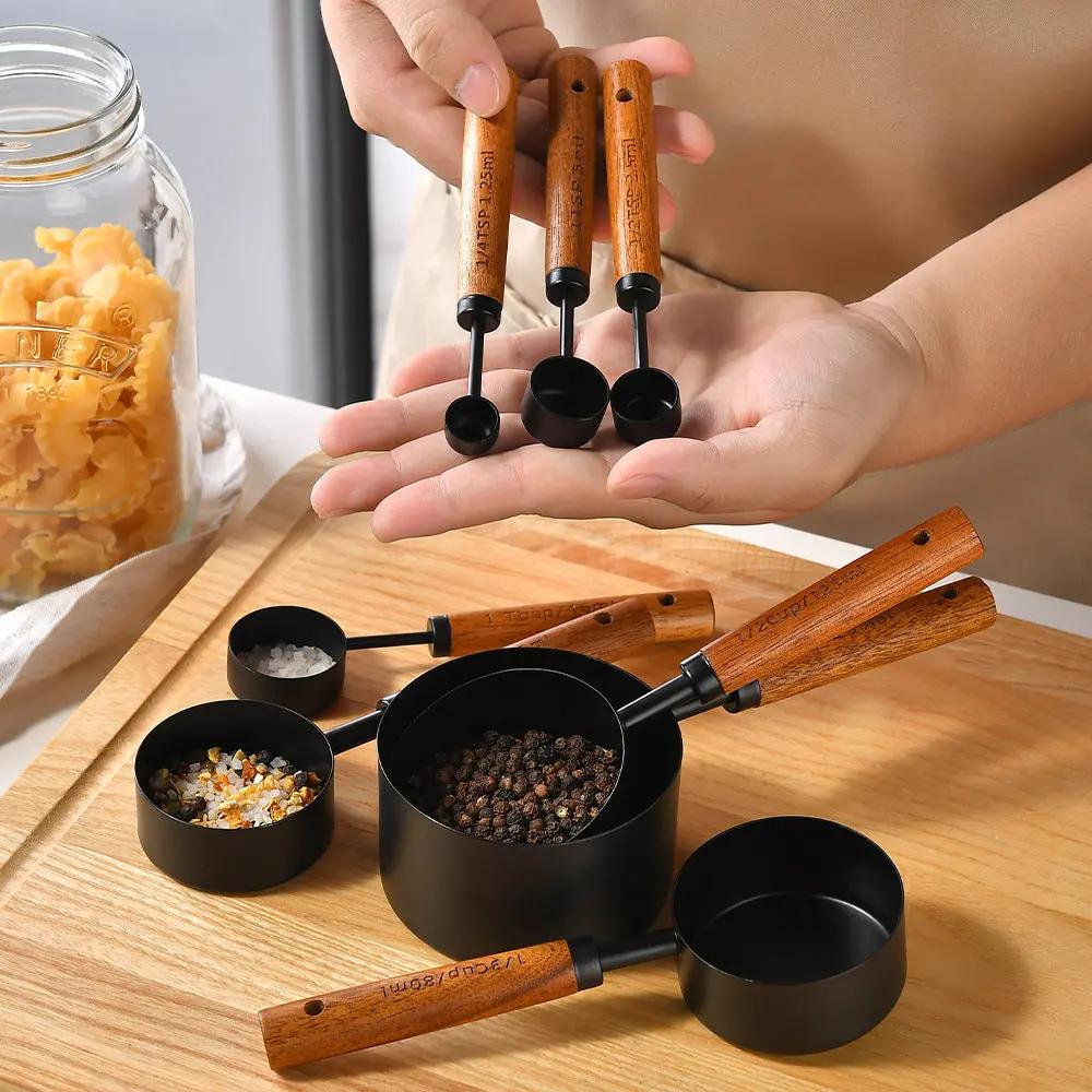 Stainless Steel Measuring Cup Measuring Spoon Home Baking Measuring Spoon Measuring Measuring Spoon Tool Suit Maisonora