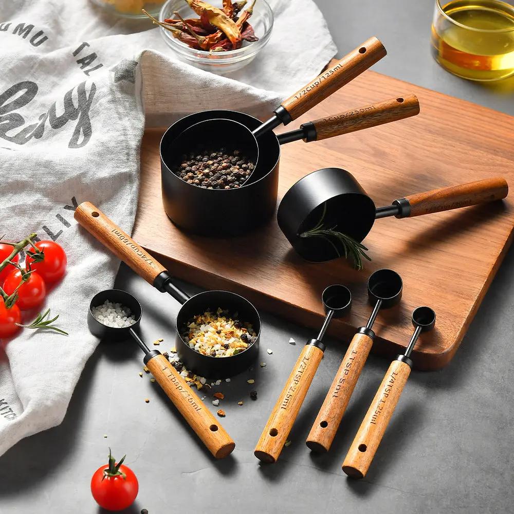 Stainless Steel Measuring Cup Measuring Spoon Home Baking Measuring Spoon Measuring Measuring Spoon Tool Suit Maisonora