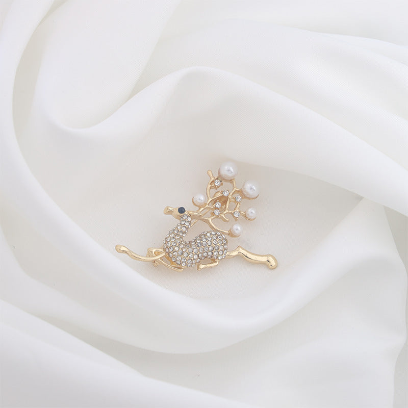 New Alloy Brooch High Sense Niche High-end Pin Coat Suit High-end All-match Corsage Maisonore