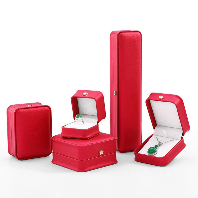 Crown Rounded Ring Jewelry Pendant Brace Lace Bracelet Packing Box maisonore shop