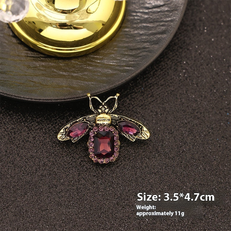 New Alloy Brooch High Sense Niche High-end Pin Coat Suit High-end All-match Corsage Maisonore