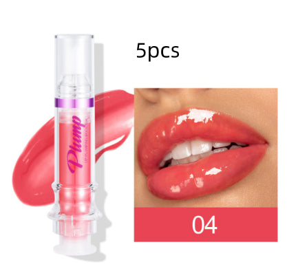 New Tube Lip Rich Lip Color Slightly Spicy Lip Honey Lip Glass Mirror Face Lip Mirror Liquid Lipstick Maisonore