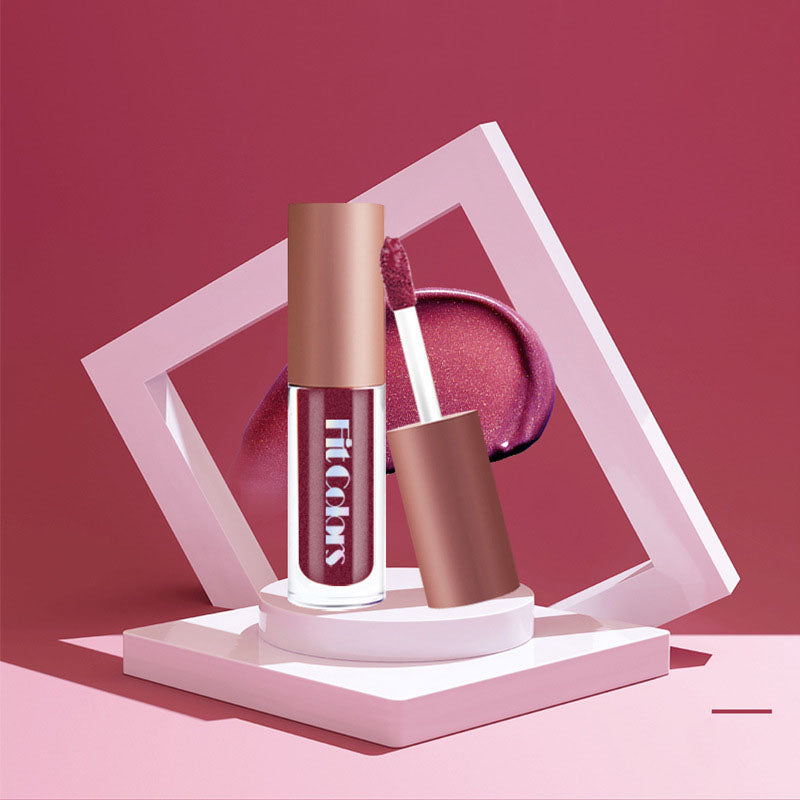 Metallic Non-stick Cup Pearlescent Diamond Lip Gloss Maisonore