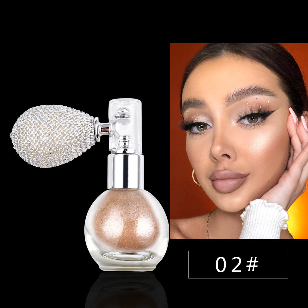 Spray Brightening Glitter Powder Body Powder Highlighter Maisonore
