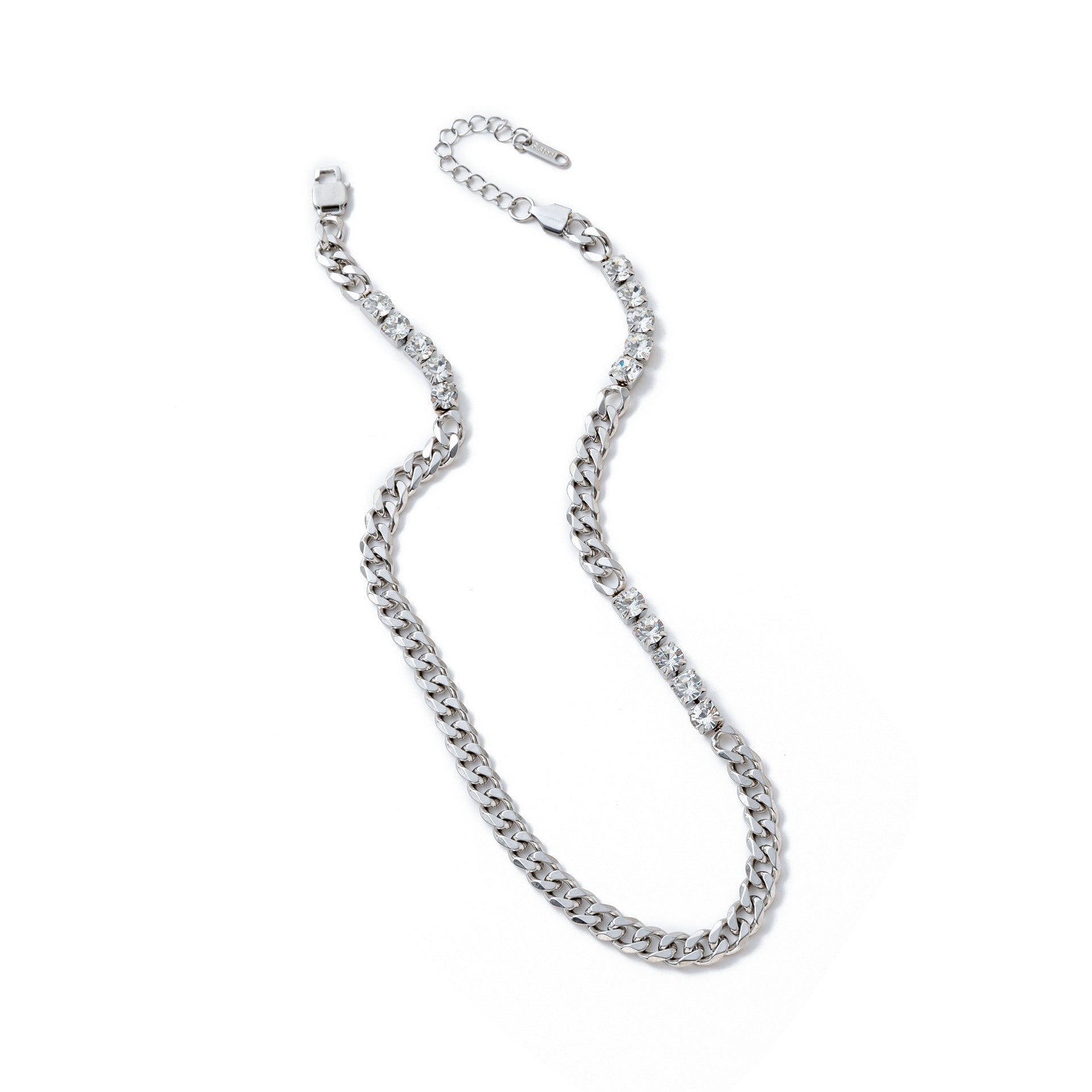 Electroplating Gold Hip-hop Titanium Steel Bracelet Necklace Color Protection maisonore shop