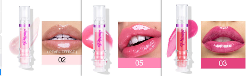 New Tube Lip Rich Lip Color Slightly Spicy Lip Honey Lip Glass Mirror Face Lip Mirror Liquid Lipstick Maisonore