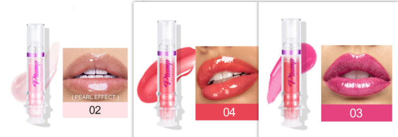 New Tube Lip Rich Lip Color Slightly Spicy Lip Honey Lip Glass Mirror Face Lip Mirror Liquid Lipstick Maisonore