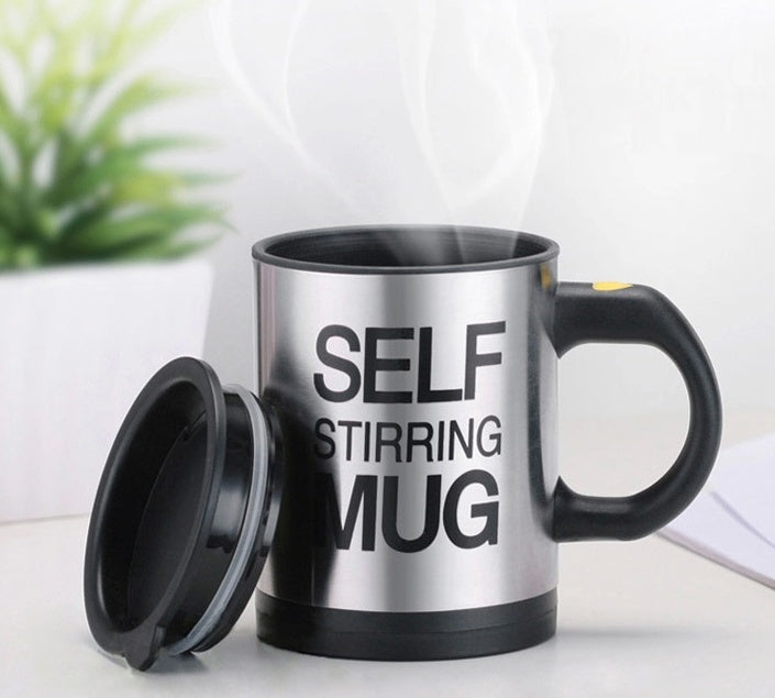 Automatic Stirring Glass Lazy Electric Mug Stainless Steel Electric Rotating Coffee Cup Maisonore