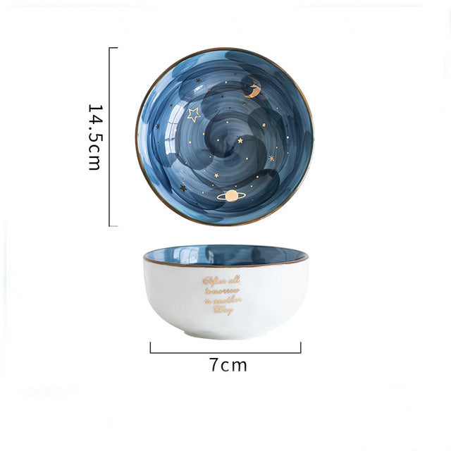 Ceramic Breakfast Salad Bowl With Cute Eating Bowl Maisonore