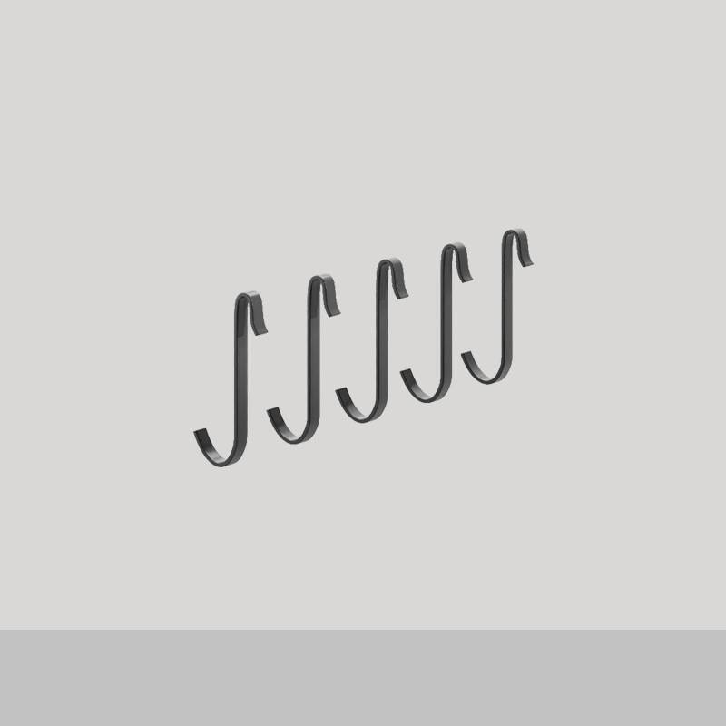 Stainless Steel Kitchen Wall Mounted Kitchen Storage Rack Hole Plate Maisonore