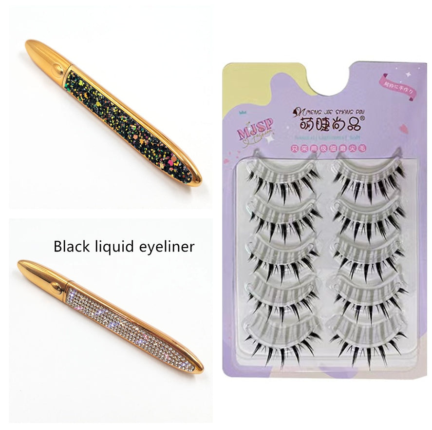False Eyelashes Self-adhesive Eyeliner Multicolor Maisonore