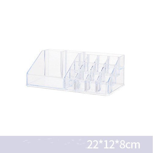 Transparent Plastic Makeup Table Finishing Box, Cosmetic Storage Box Maisonore