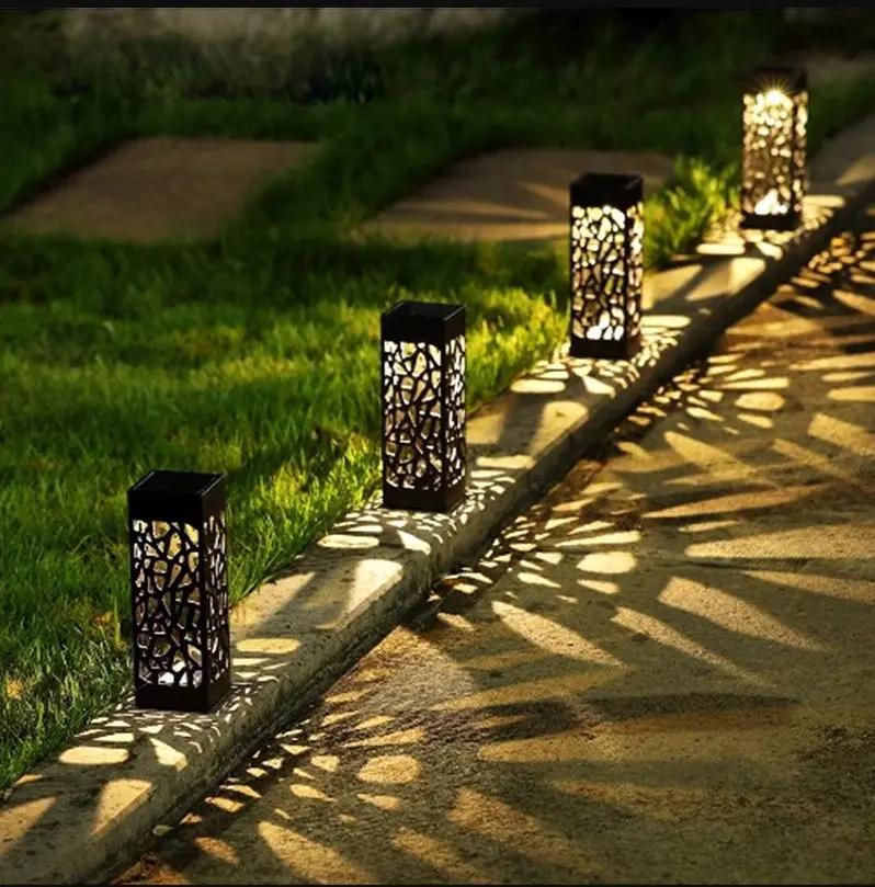 Solar Garden Pathway Lights Lawn Lamp For Garden Lantern Decoration Outdoor Path Light Wireless Waterproof Night Led Solar Lamp Maisonora
