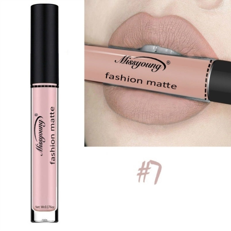 Lip Gloss Liquid Lipstick Non-Stick Cup Matte Makeup Llipstick maisonore shop