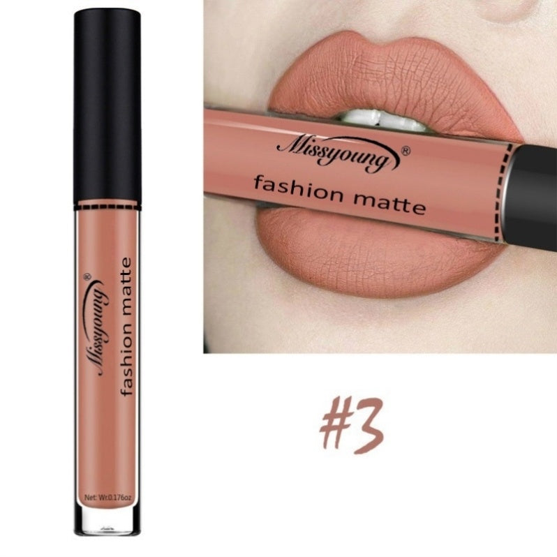 Lip Gloss Liquid Lipstick Non-Stick Cup Matte Makeup Llipstick maisonore shop
