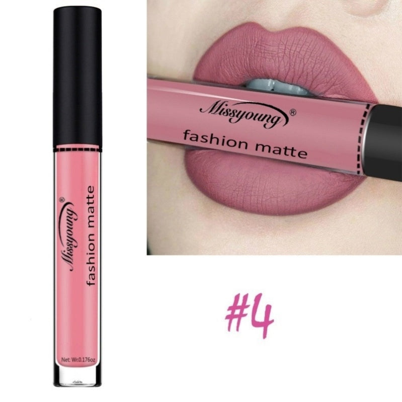 Lip Gloss Liquid Lipstick Non-Stick Cup Matte Makeup Llipstick maisonore shop