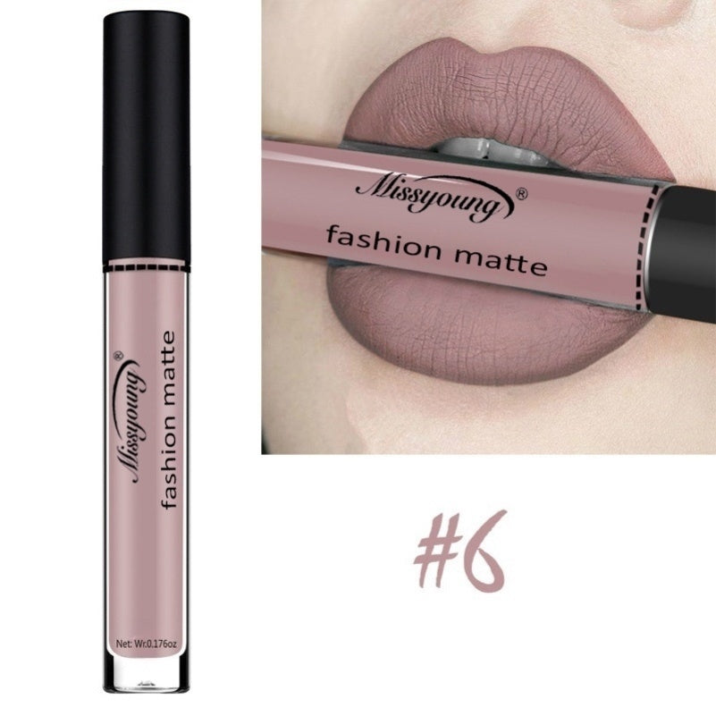 Lip Gloss Liquid Lipstick Non-Stick Cup Matte Makeup Llipstick maisonore shop