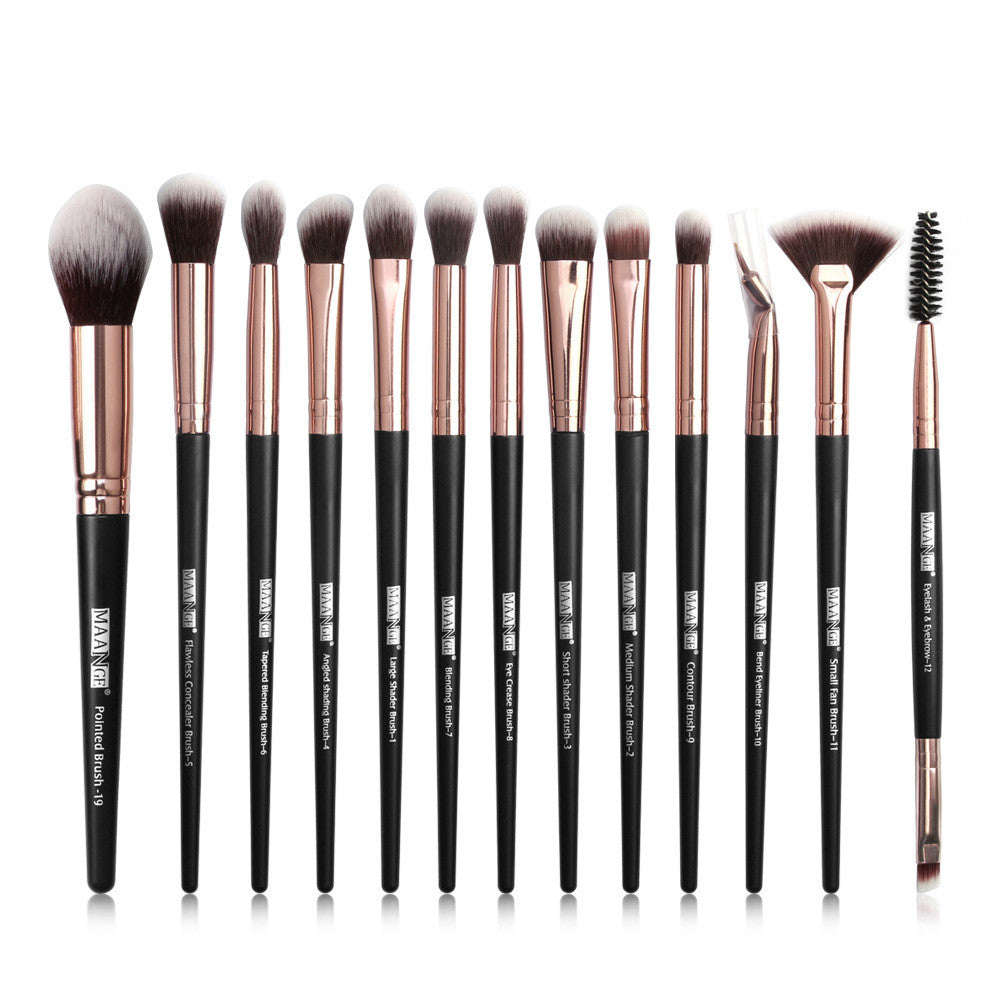 Factory Direct Sale Maange New Product 13 Eye Makeup Brush Set Eyeshadow Brush Beauty Tools Hot Sale Maisonore