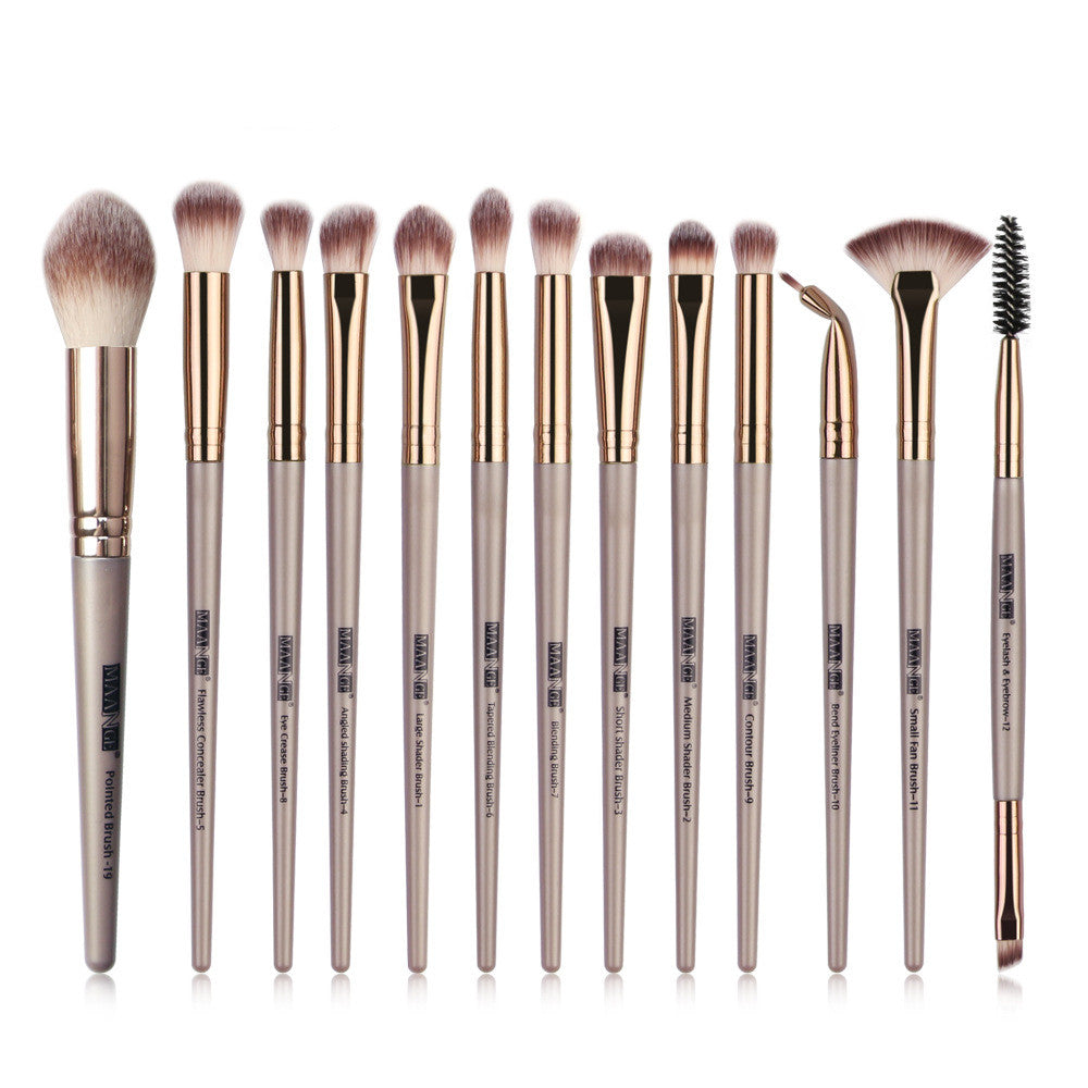 Factory Direct Sale Maange New Product 13 Eye Makeup Brush Set Eyeshadow Brush Beauty Tools Hot Sale Maisonore