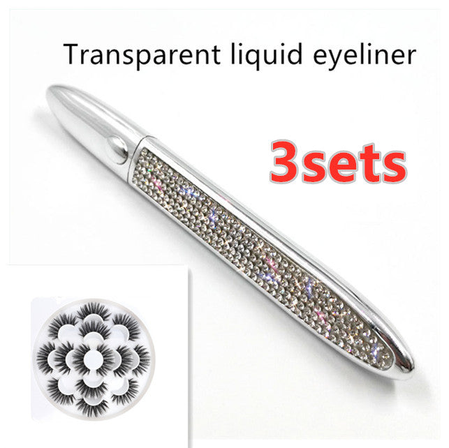 False Eyelashes Self-adhesive Eyeliner Multicolor Maisonore