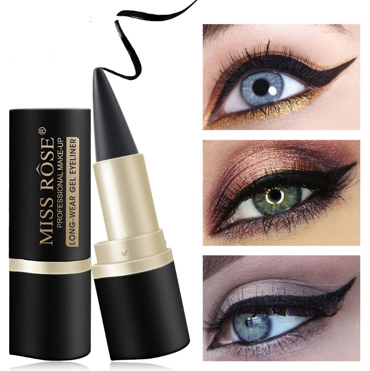 Waterproof Black Eyeliner Liquid Eye Liner Pen Pencil Gel Beauty Makeup Cosmetic Eyelashes Waterproof Eye Liner Makeup Tool maisonore shop