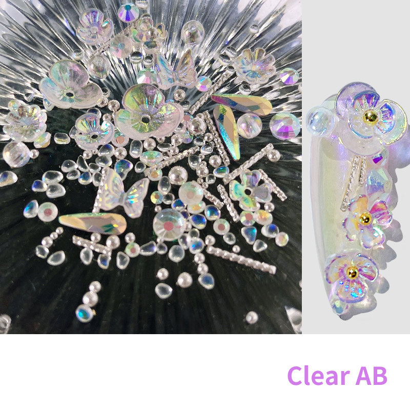 Flower Butterfly Nail Maisonore