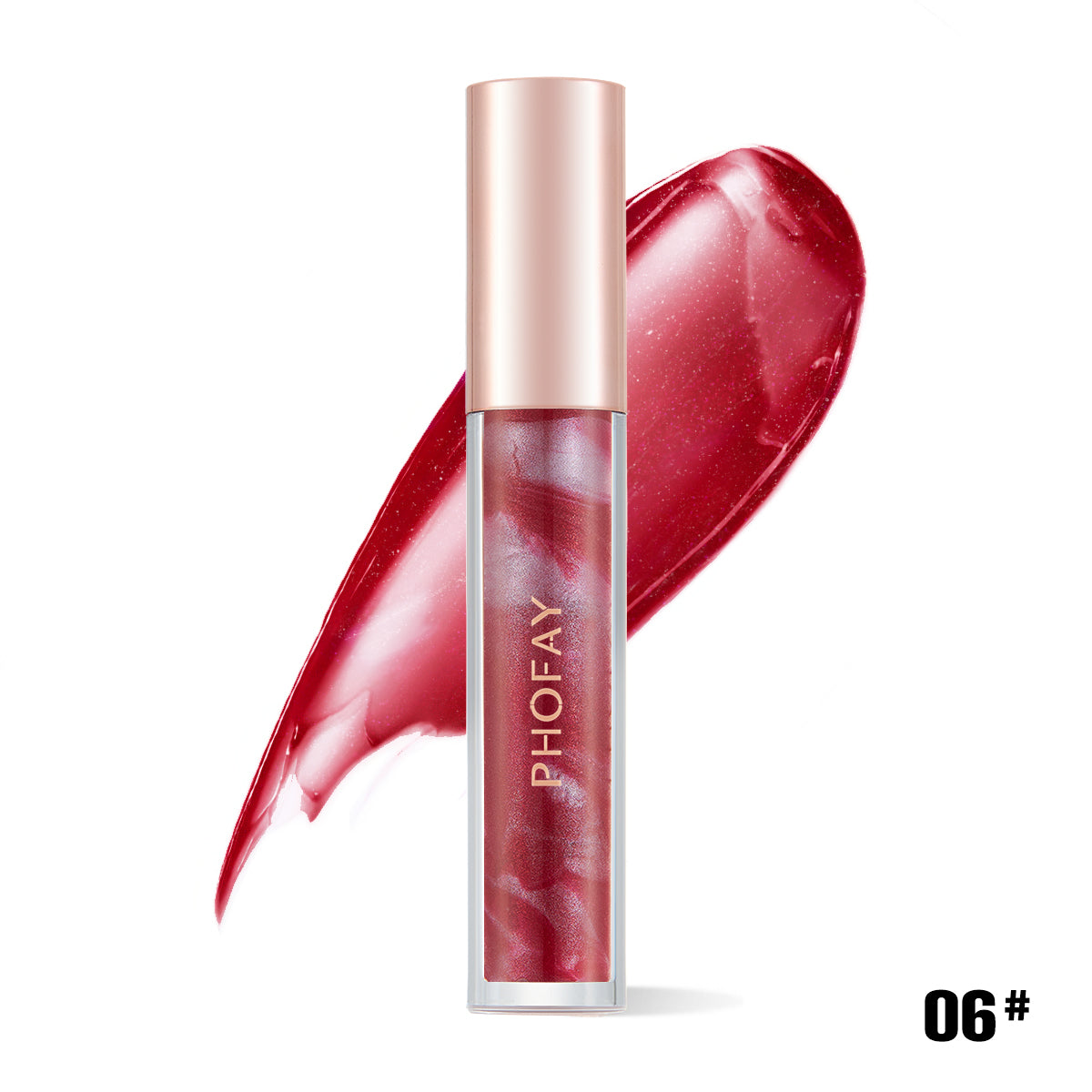 PHOFAY Rose Blooming Hydrating Lip Gloss Maisonore