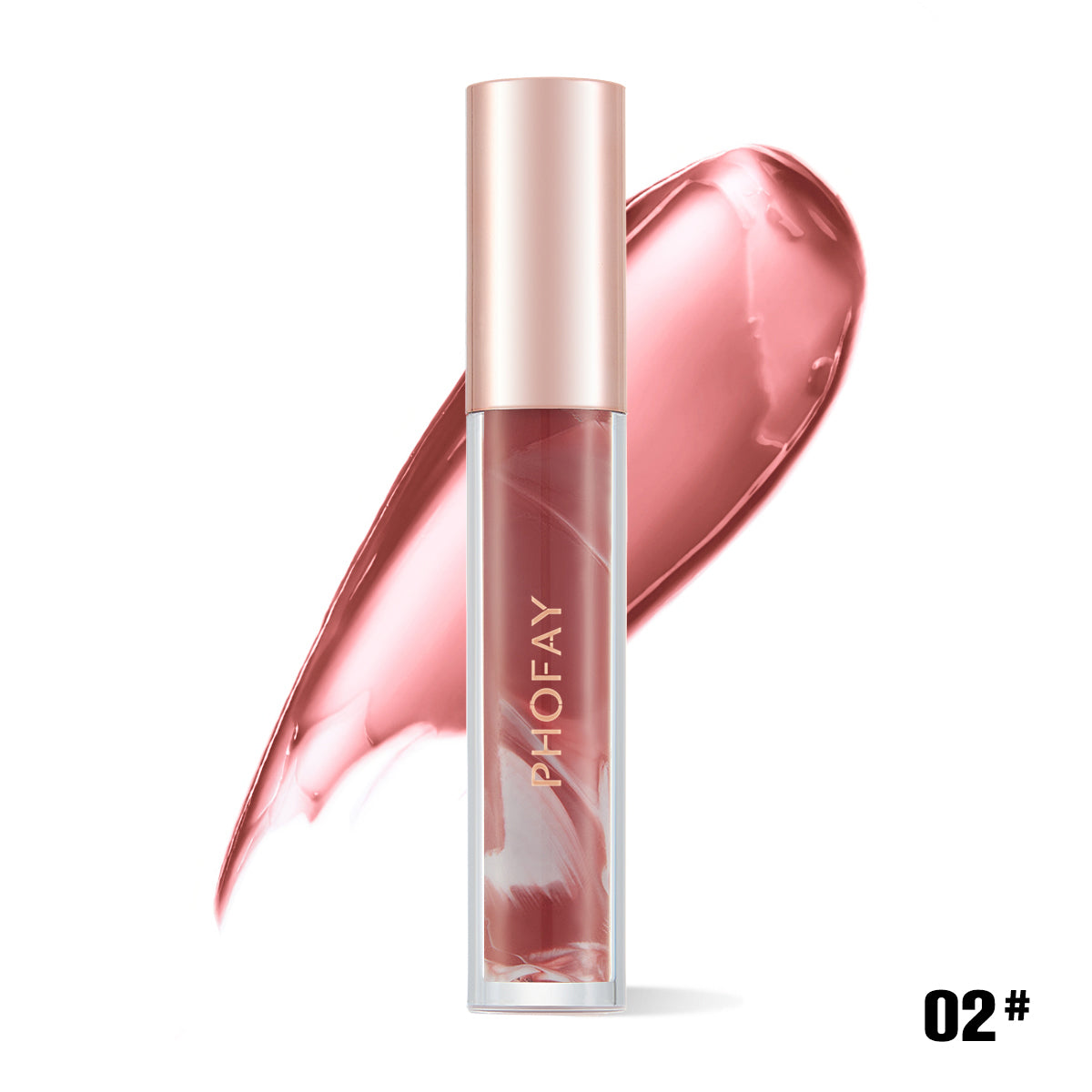 PHOFAY Rose Blooming Hydrating Lip Gloss Maisonore
