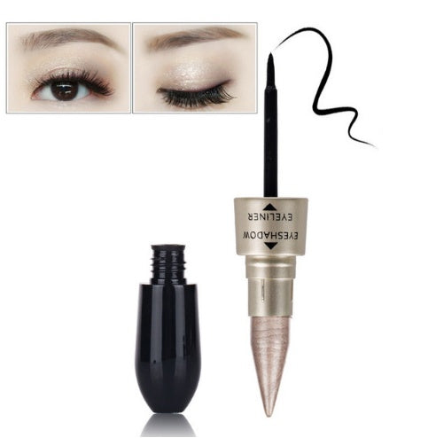 Double head six color eyeshadow black eyeliner Maisonore