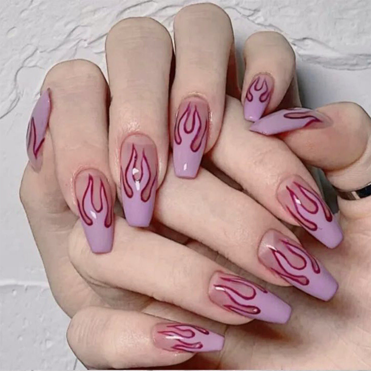 Wearing Nails Finished Soft Nails False Nails maisonore shop