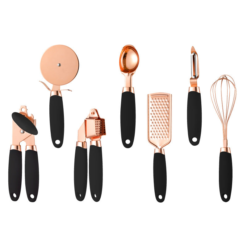 Kitchen Household Peeler Gadget Copper Plating Set Maisonore