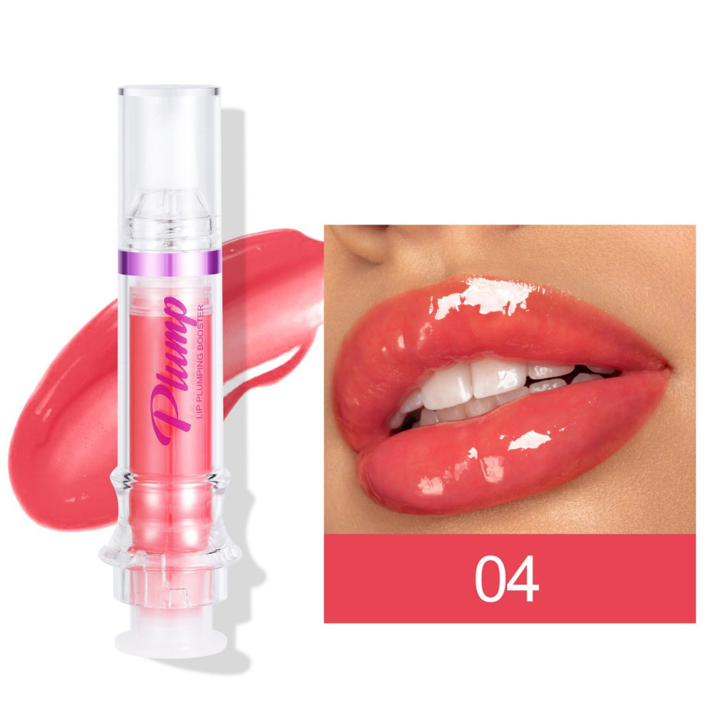New Tube Lip Rich Lip Color Slightly Spicy Lip Honey Lip Glass Mirror Face Lip Mirror Liquid Lipstick Maisonore