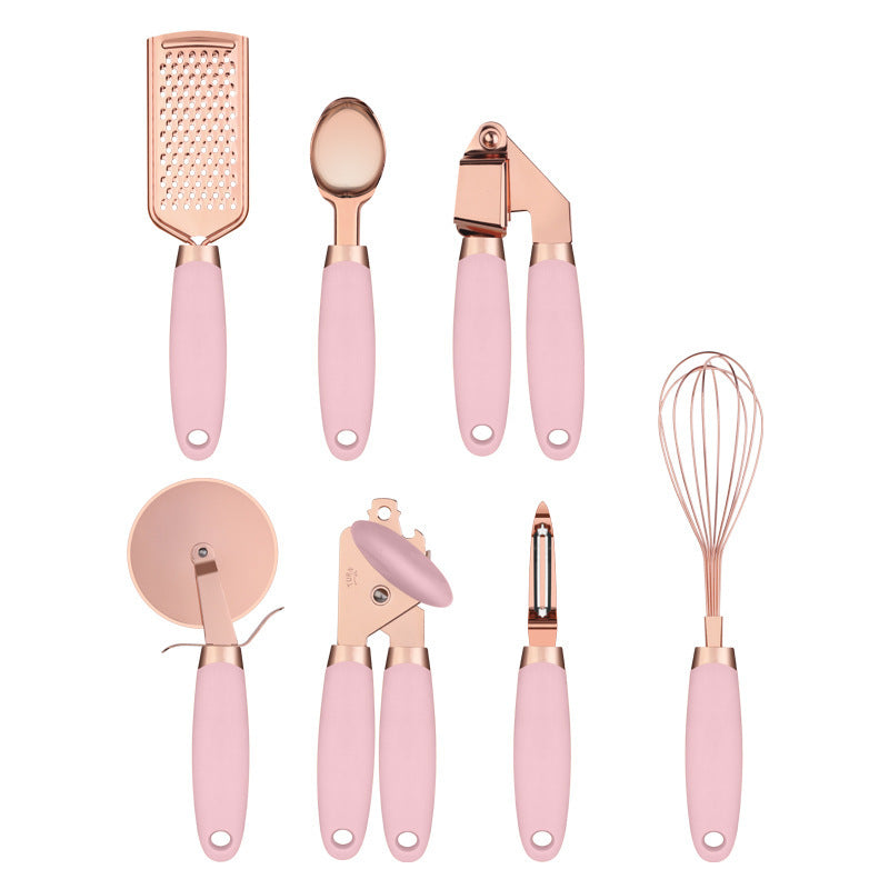 Kitchen Household Peeler Gadget Copper Plating Set Maisonore