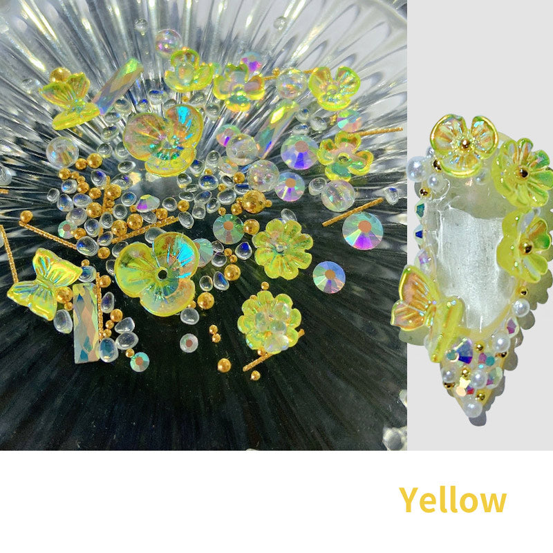 Flower Butterfly Nail Maisonore