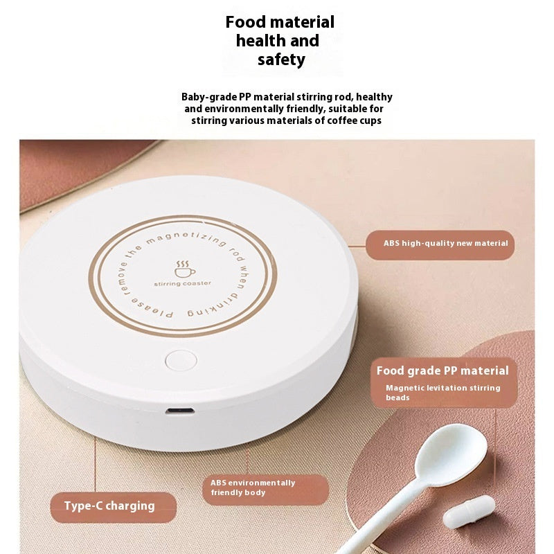 Coffee Automatic Stirring Coaster Rechargeable Magnetic Stirrer Maisonore