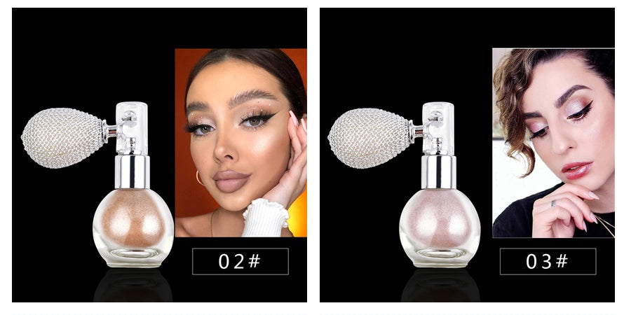 Spray Brightening Glitter Powder Body Powder Highlighter Maisonore