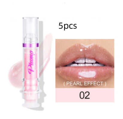 New Tube Lip Rich Lip Color Slightly Spicy Lip Honey Lip Glass Mirror Face Lip Mirror Liquid Lipstick Maisonore