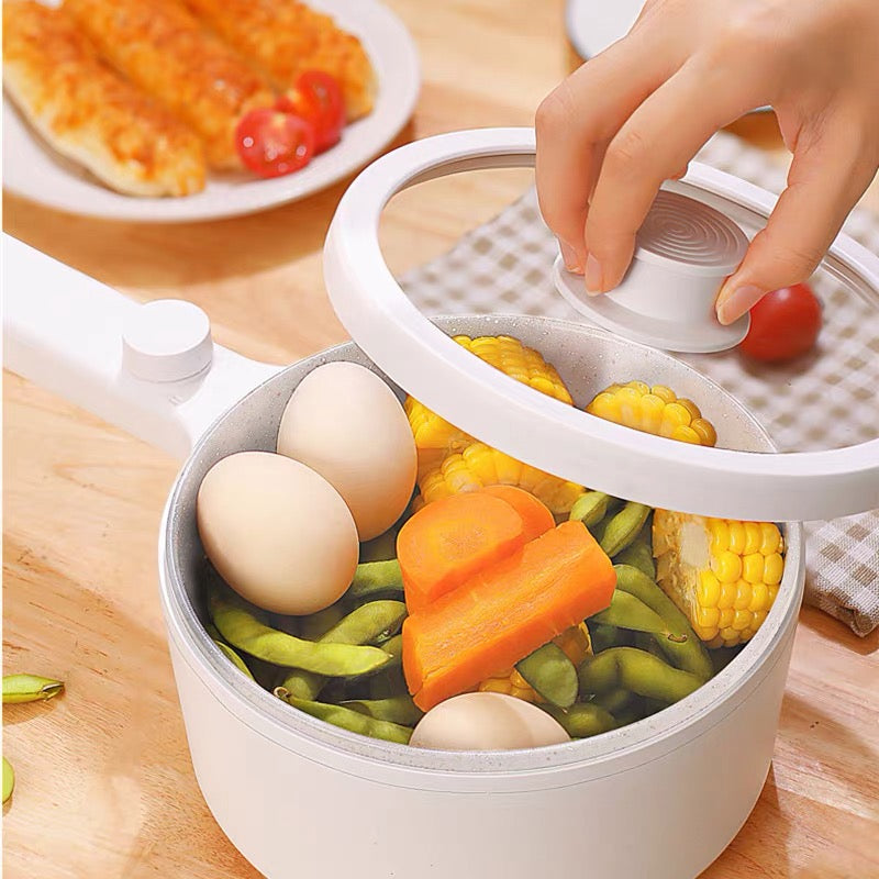 Multi-function Pot Household Rice Cooker Electric Cooking Pot Dormitory Noodle Pot Mini Hot Portable Pot Maisonore