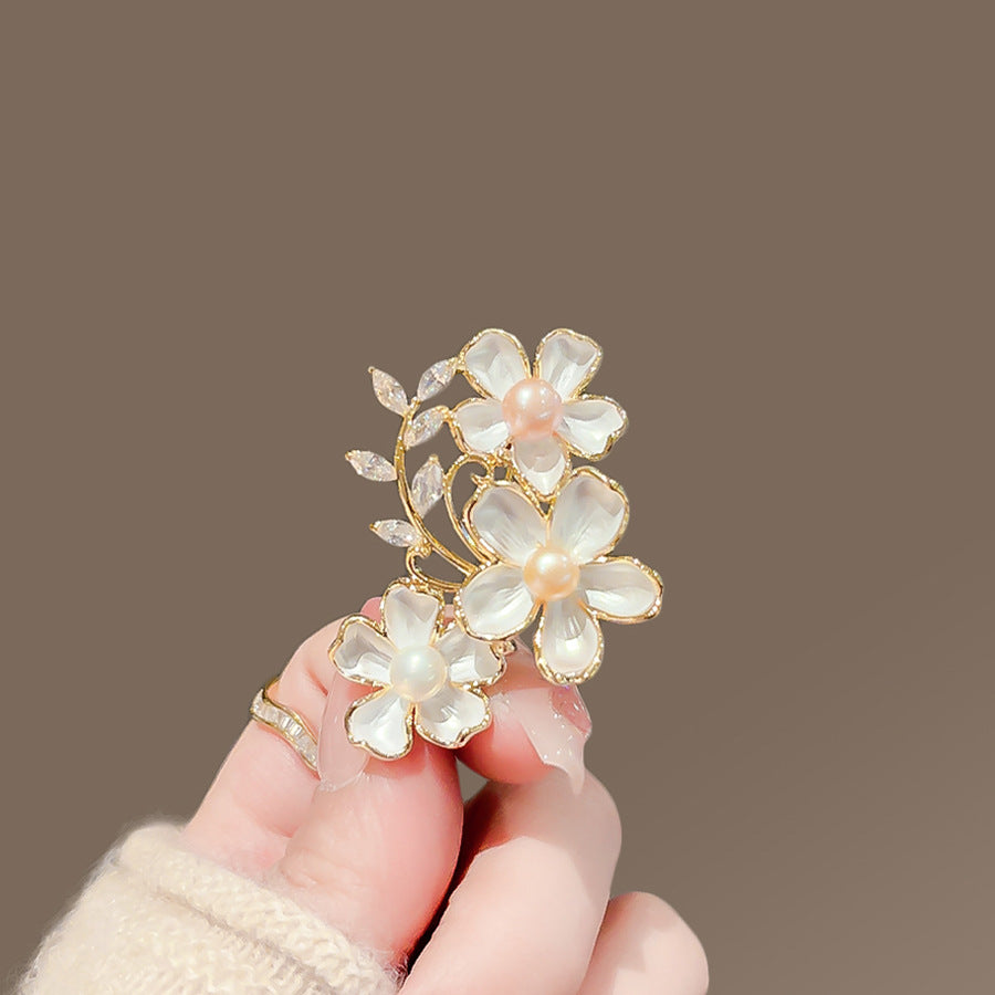 New Alloy Brooch High Sense Niche High-end Pin Coat Suit High-end All-match Corsage Maisonore