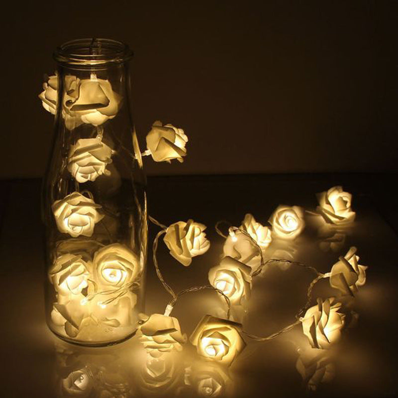 Lights Battery Powered Romantic Floral Lamp Wedding Valentines Day Maisonore