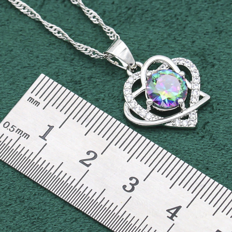 Fashionable Ring Necklace Earring Bracelet Suit maisonore shop