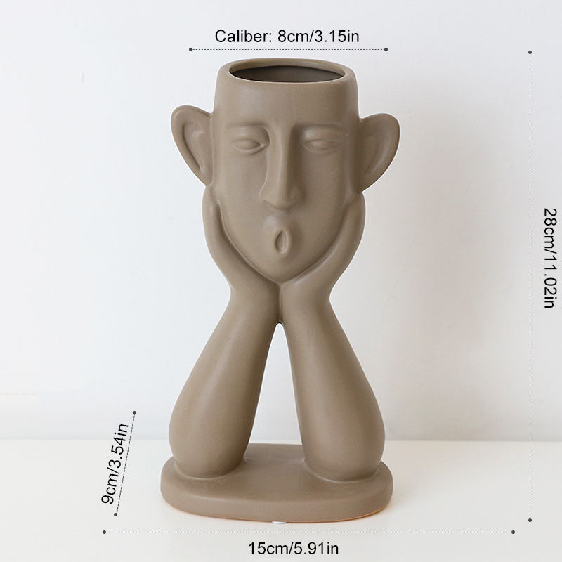 Ceramic vase decoration Maisonore