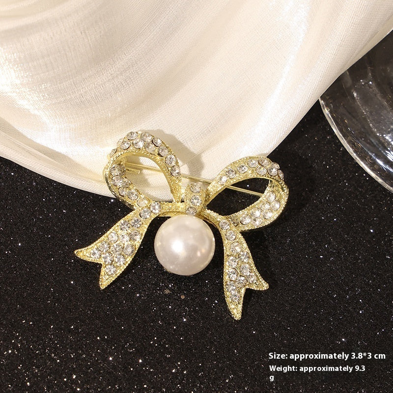 New Alloy Brooch High Sense Niche High-end Pin Coat Suit High-end All-match Corsage Maisonore