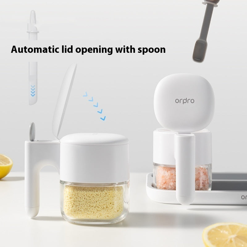 Self-opening Seasoning Box Kitchen Storage Seasoning Tray Maisonore