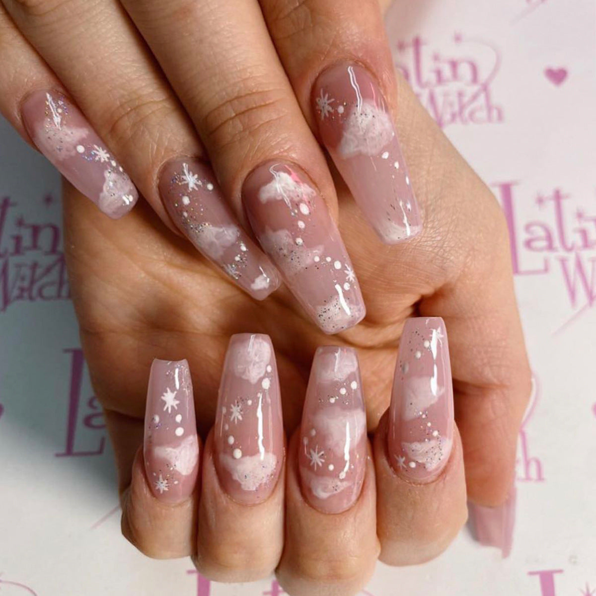 Wearing Nails Finished Soft Nails False Nails maisonore shop