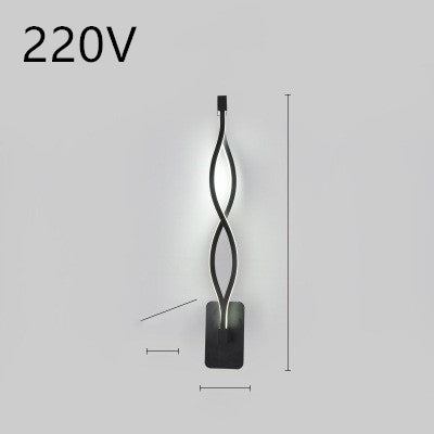 led wall lamp nordic minimalist bedroom bedside lamp Maisonore