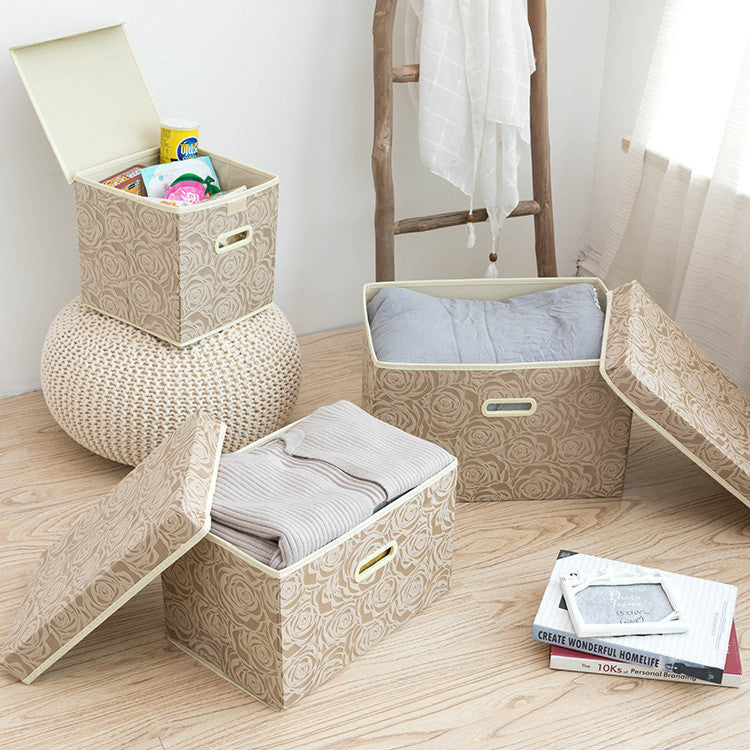 Foldable storage box Maisonore