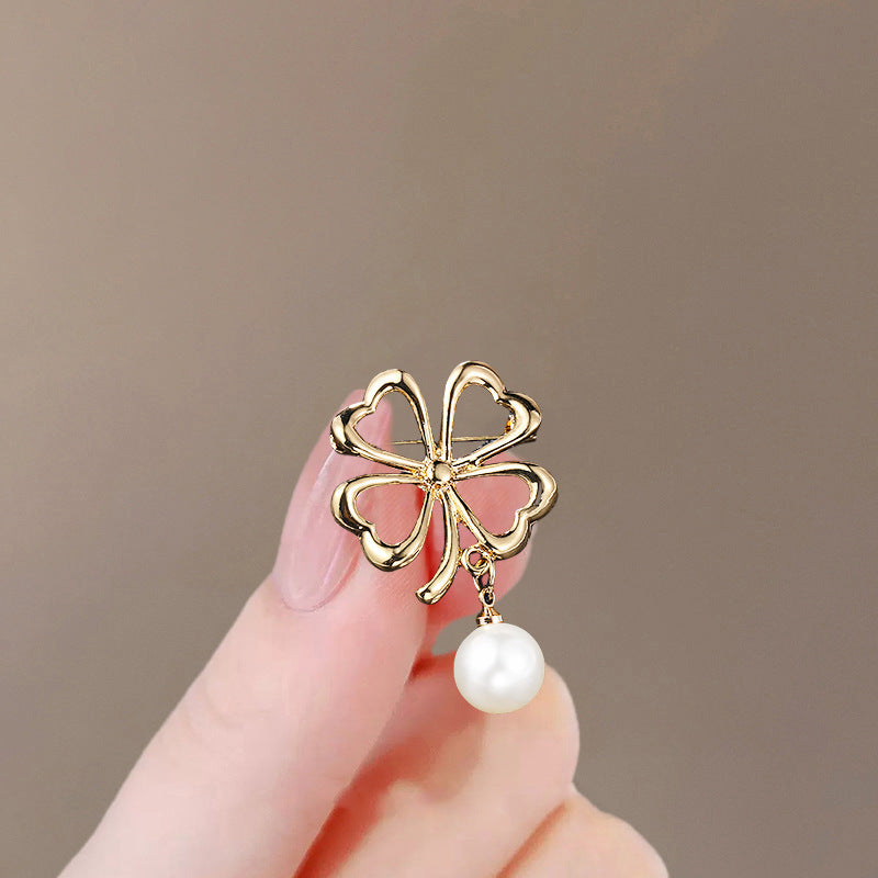 New Alloy Brooch High Sense Niche High-end Pin Coat Suit High-end All-match Corsage Maisonore
