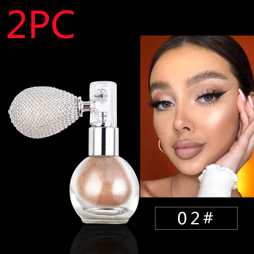 Spray Brightening Glitter Powder Body Powder Highlighter Maisonore