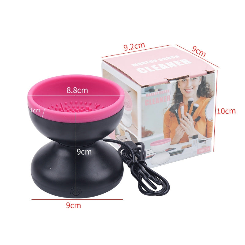 Electric Makeup Brush Cleaner Machine Portable Automatic USB Cosmetic Brush Cleaner Tools For All Size Beauty Makeup Brushes Set maisonore shop